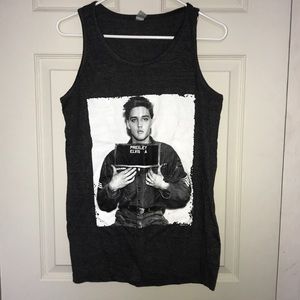 Elvis printed tank